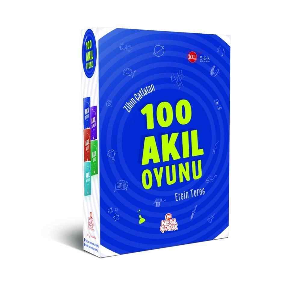 Zihin Çatlatan 100 Akıl Oyunu / 5 Kitaplık Set - ( 5. 6. 7. ve 8. Sınıflar İçin )