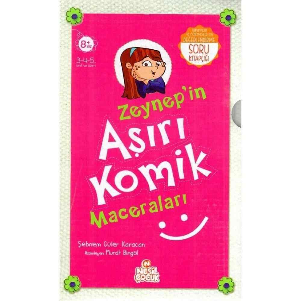 ZEYNEP'İN AŞIRI KOMİK MACERALARI / ŞEBNEM GÜLER KARACAN - 5 Kitap ( 8 Yaş ve Üzeri )