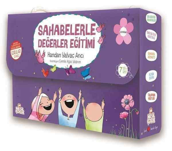 Sahabelerle Değerler Eğitimi - 10 Kitap ( 7 Yaş ve Üzeri )