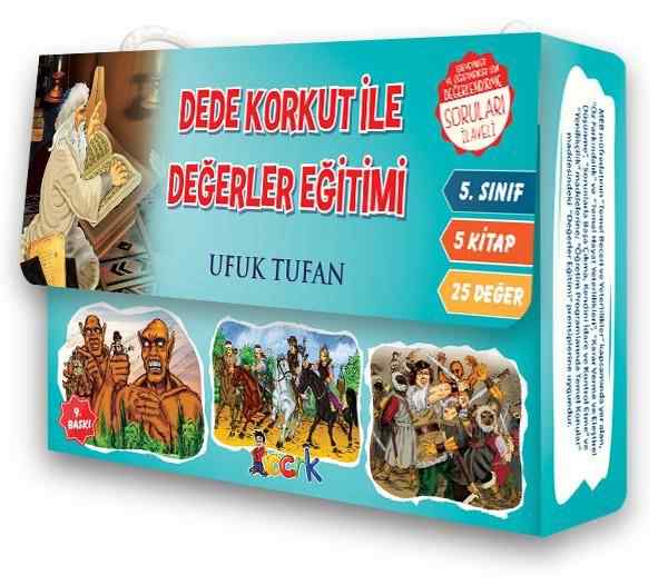DEDE KORKUT İLE DEĞERLER EĞİTİMİ SETİ - 5 KİTAP / Ufuk Tufan