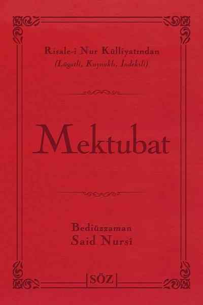 Mektubat (Şamua, İki Renk, İthal Termo Deri Cilt Büyük Boy)