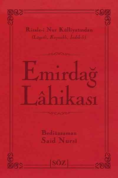Emirdağ Lahikası (Şamua, İki Renk, İthal Termo Deri Cilt Büyük Boy)