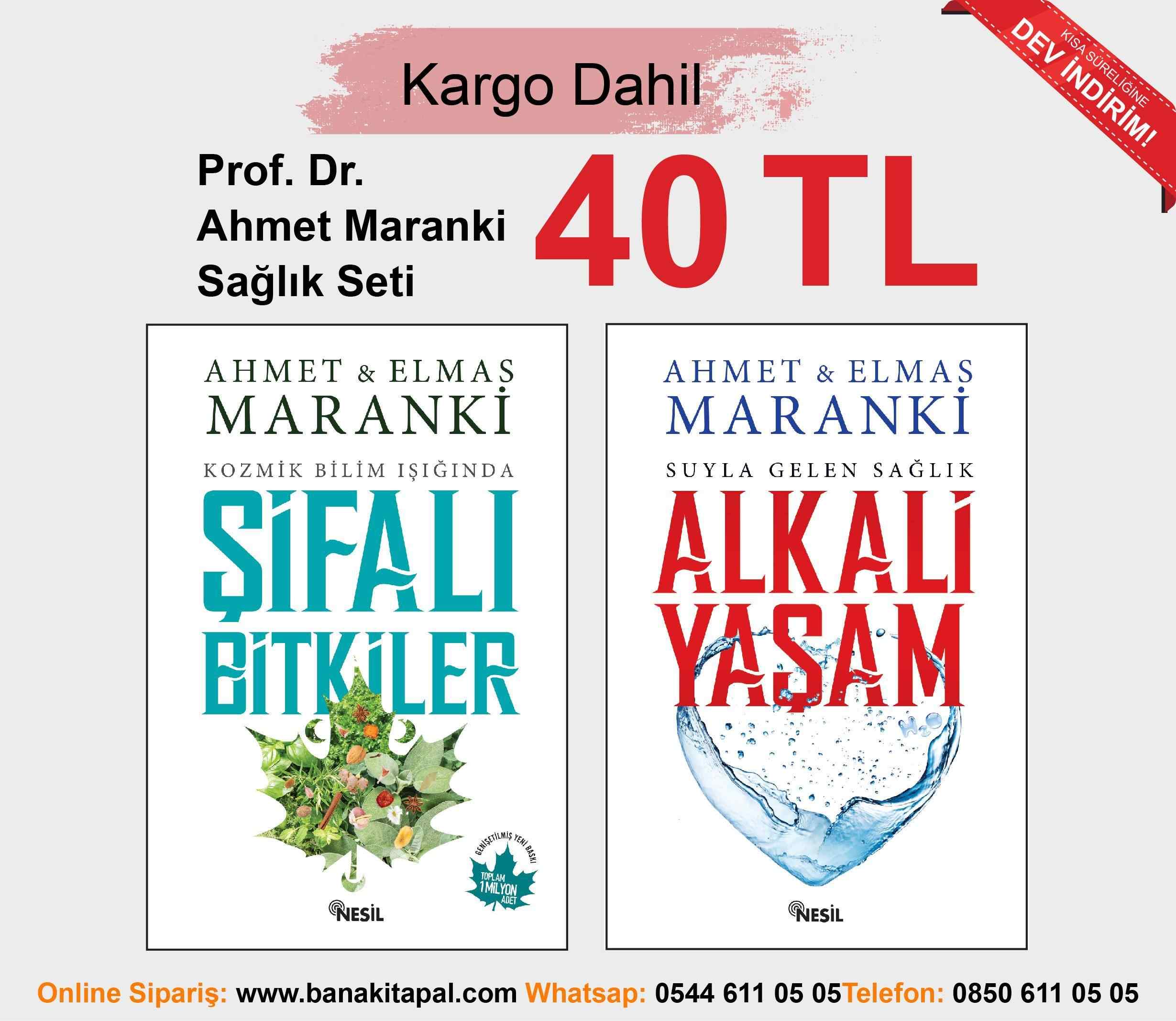 Prof. Dr. Ahmet Maranki Sağlık Seti - 2 KİTAP