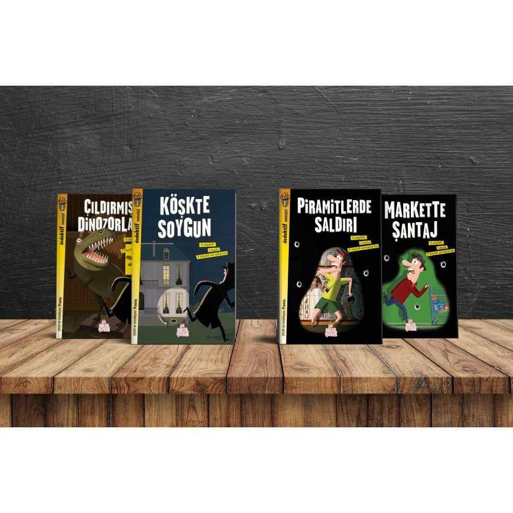Dedektif Sensin Kitap Seti 7 12 Yas 4 Kitap 30 Lira Yerine 21 Lira