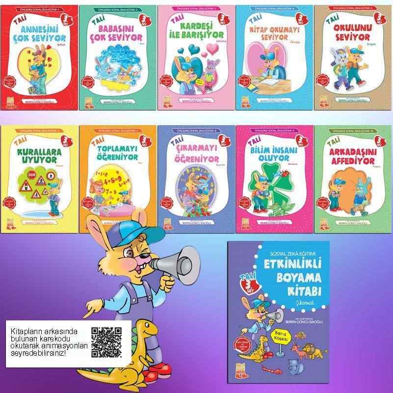 Tali 3 Oykulerle Sosyal Zeka Egitimi Serisi 10 Kitap
