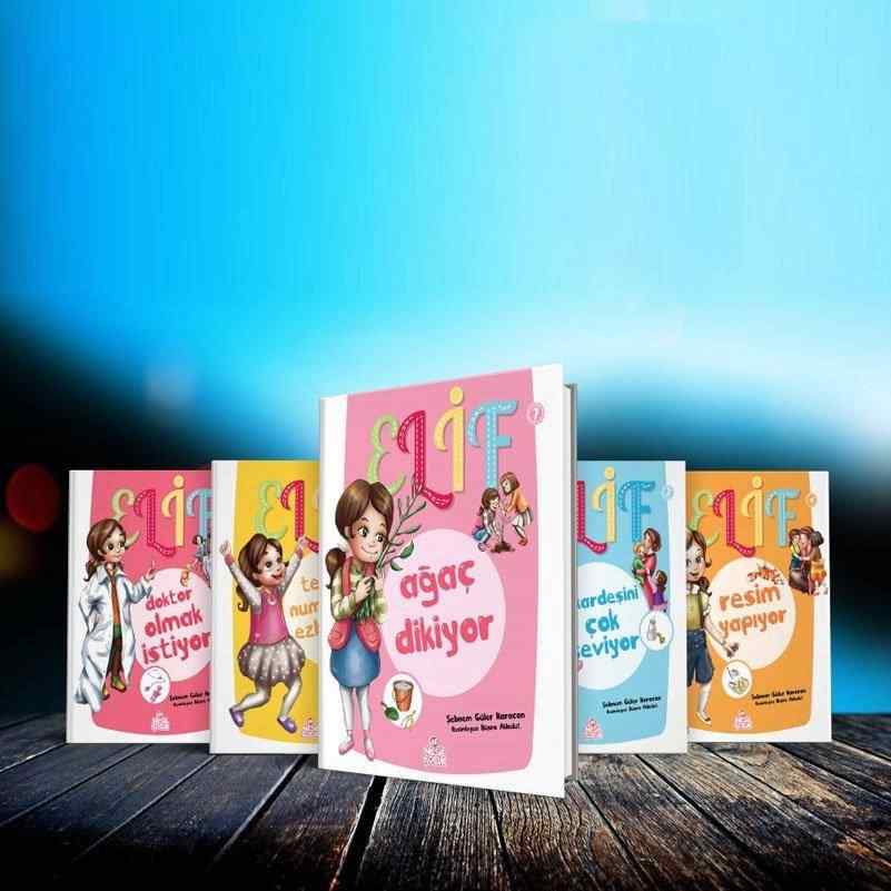 Elif Serisi Sosyal Gelisim Seti 5 Kitap 1 Etkinlik Kitabi Boy Grafigi Davranis Cizelgesi 5 Kitap Okul Oncesi Kitaplari 20 Tl Yerine 14 Tl