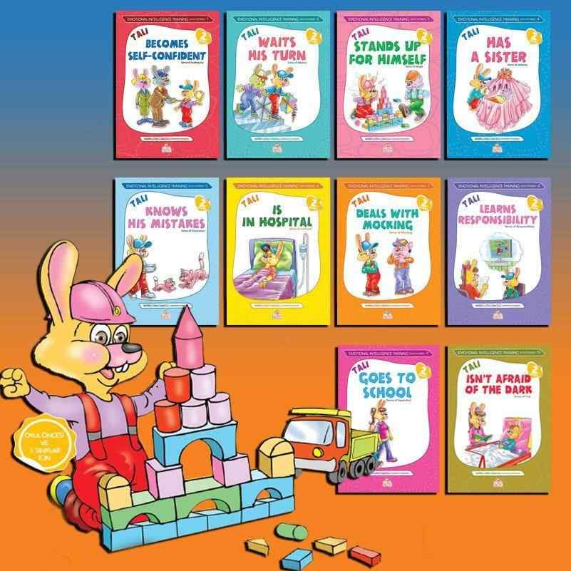 Tali 2 Ingilizce Emotional Intelligence Training With Stories Oykulerle Duygusal Zeka Egitimi Seti Okul Oncesi Ve 1 Siniflar 10 Kitap 40 Tl Yerine 25 Tl