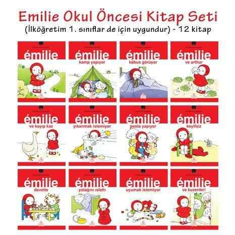 Emilie Okul Oncesi Kitap Seti Ilkogretim 1 Siniflar De Icin Uygundur 12 Kitap