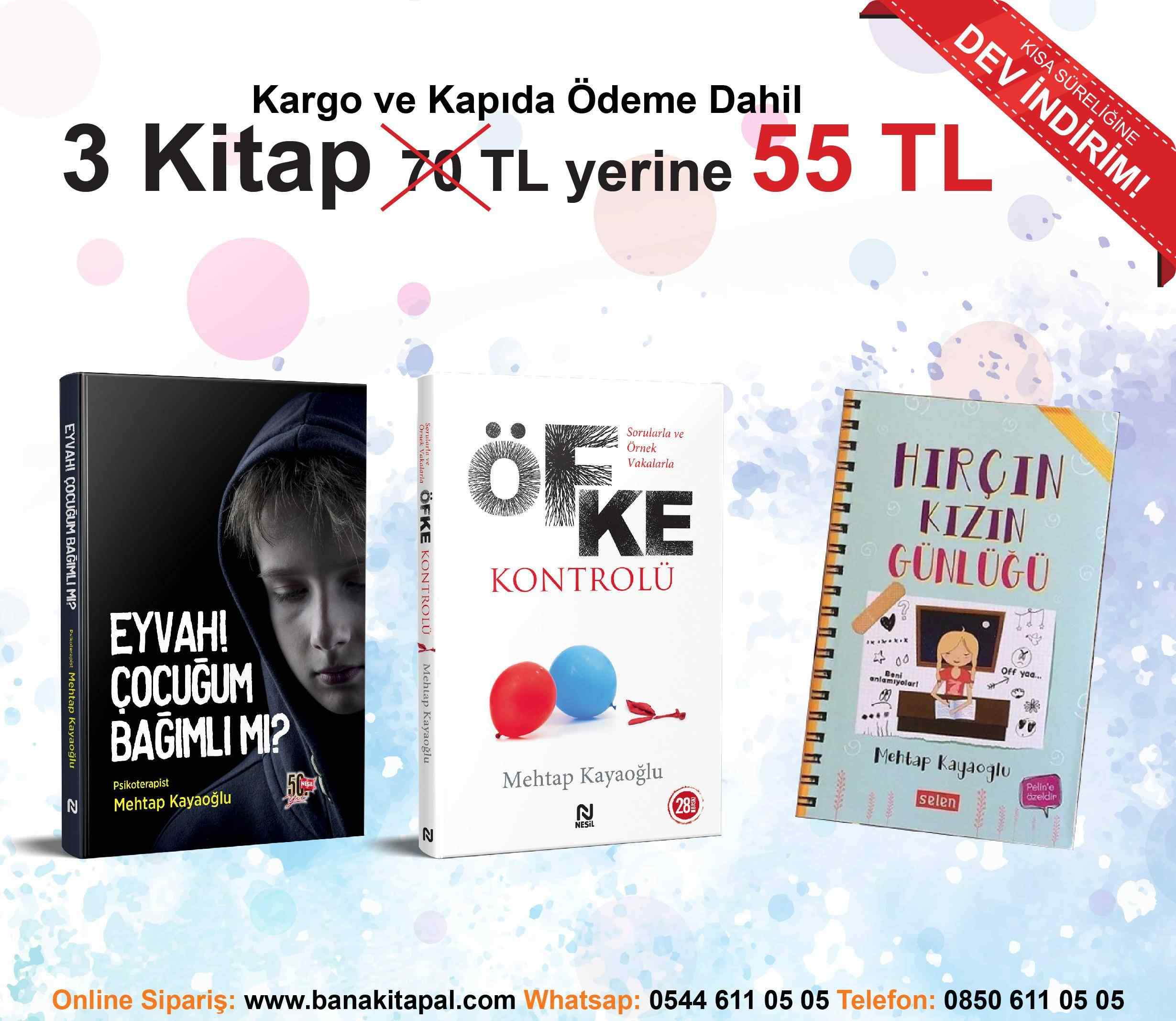 Mehtap Kayaoglu Kitap Seti 3 Kitap