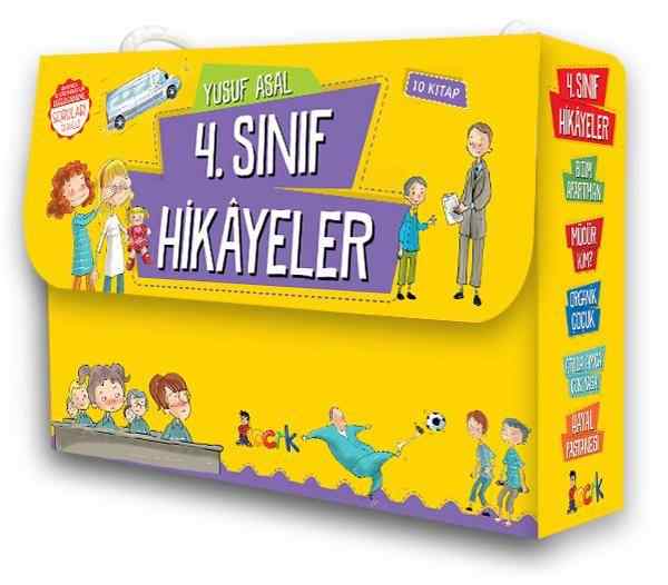 4 Sinif Hikayeler 10 Kitap Set Soru Kitapcigi Yusuf Asal