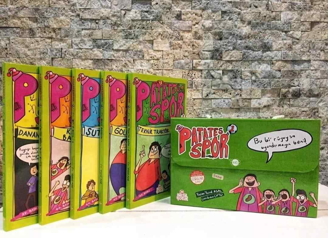 Patates Spor 1 Set 5 Kitap 8 Yas Ve Uzeri