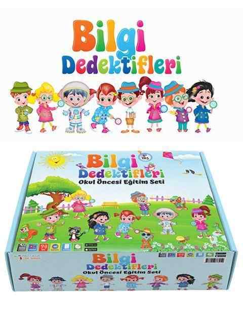 Bilgi Dedektifleri 5 Yas Full Set 24 Kitap