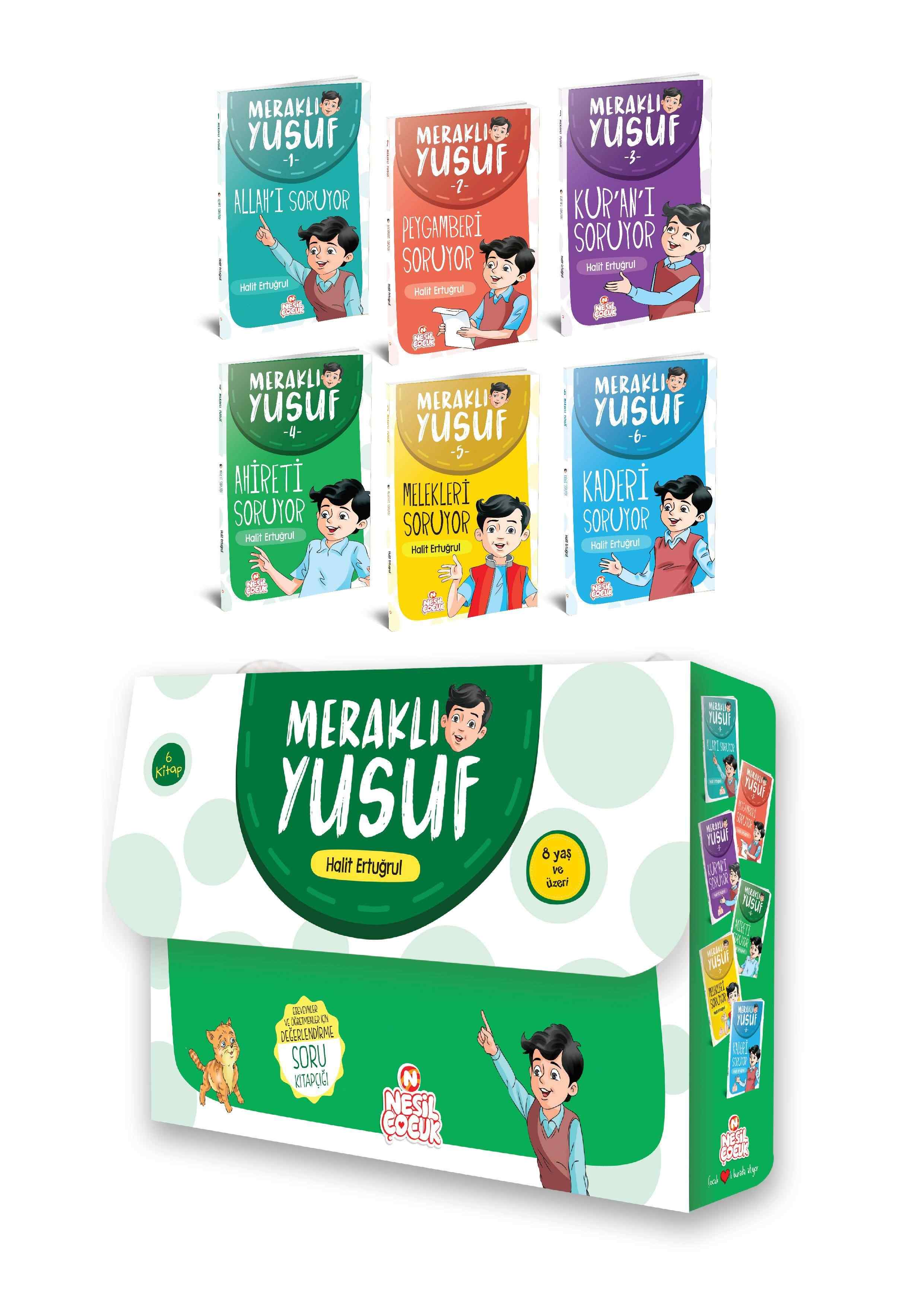 Merakli Yusuf Kutulu Set 6 Cesit Kitap