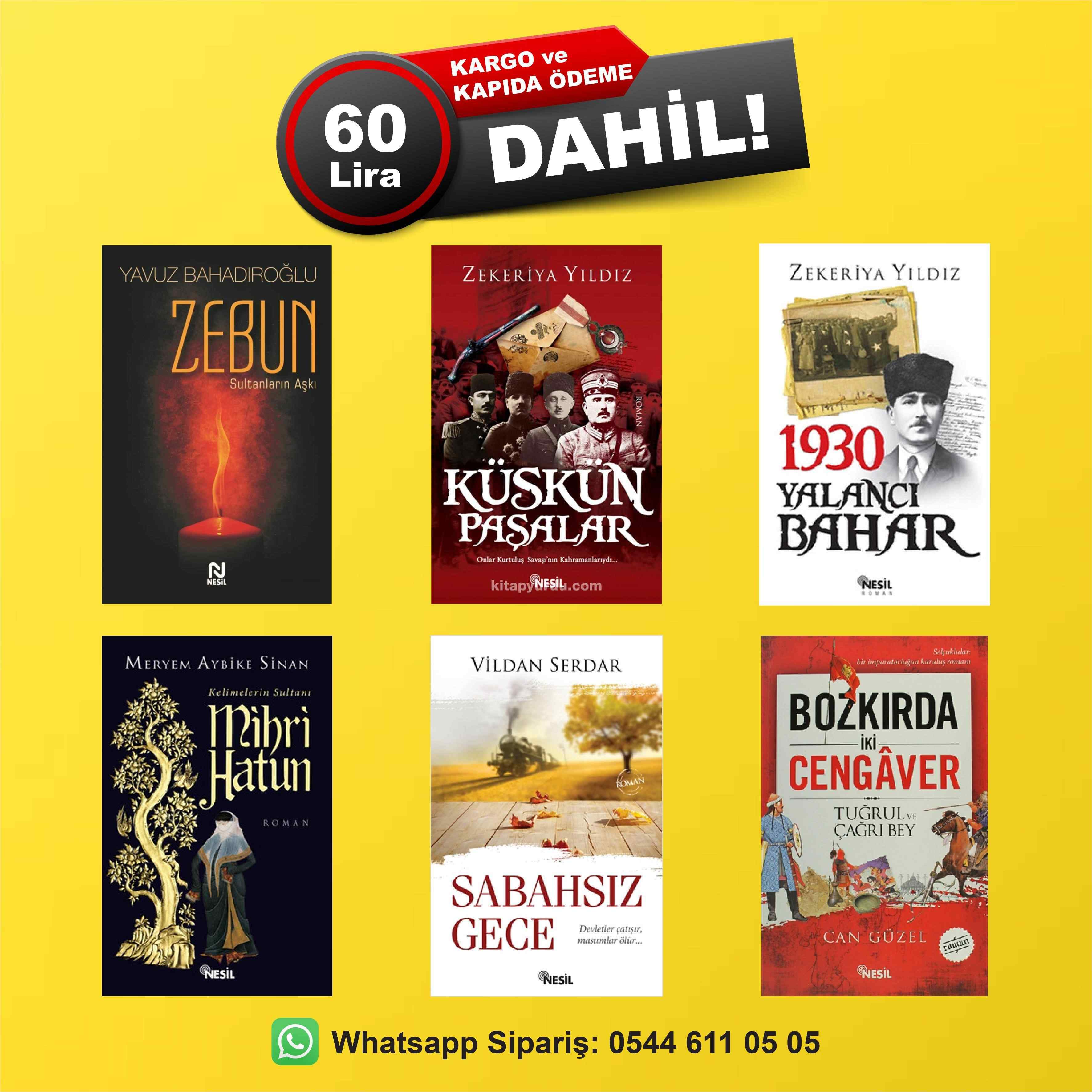 Tarihi Roman Seti 6 Kitap