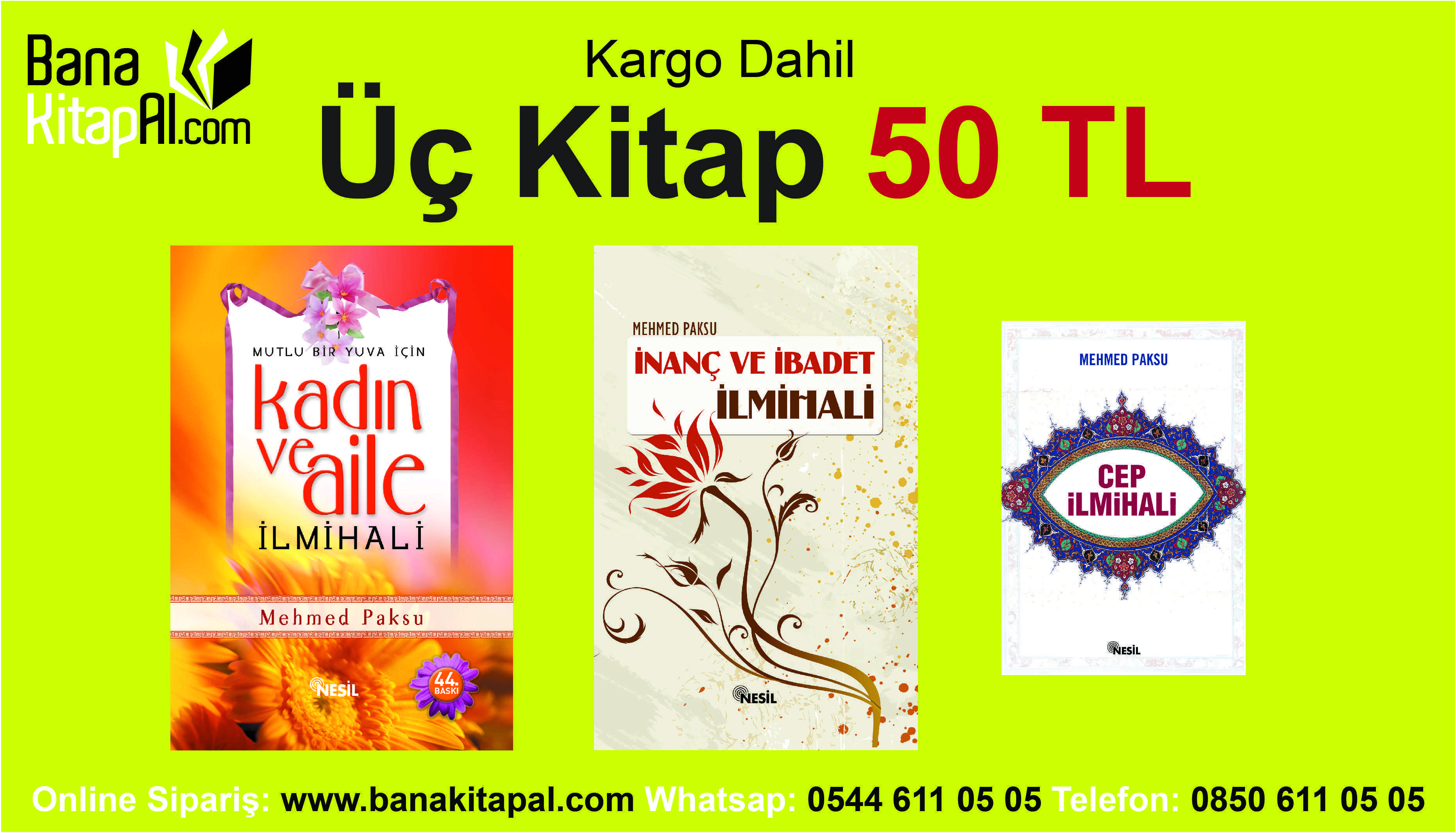 Ilmihal Seti 3 Kitap Mehmed Paksu